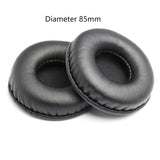 Universal Ersatz Ohrpolster Kissen für Kopfhörer 45mm - 115mm 1 Paar Schwarz