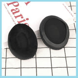 Schwarze Ohrpolster aus Mesh-Velours für Corsair HS35, HS45, HS50, HS60 und HS70