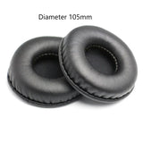 Universal Ersatz Ohrpolster Kissen für Kopfhörer 45mm - 115mm 1 Paar Schwarz