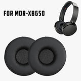 Ersatz-Ohrpolster für  Kopfhörer Sony MDR-XB650 Schwarz Premium Qualität