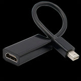 Mini DP zu HDMI-kompatibles Kabel 4K Stecker auf Buchse Display Port Adapter