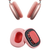 1 Paar Ersatz Ohrpolster für Apple AirPods Max Kopfhörer earpad Rot
