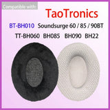 Ersatz Ohrpolster für TaoTronics BT-BH010 Kopfhörer TT-BH060 BH085 BH09