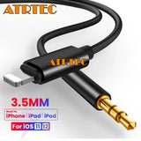 3,5mm Aux Kabel Klinke Stecker für iPhone 6/7/8/X/XR/XS/11/12/13/14 1M