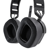 Ersatz Ohrpolster für Corsair HS80 Wireless / Corsair HS80 RGB USB Wired Schwarz