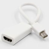 Mini DP zu HDMI-kompatibles Kabel 4K Stecker auf Buchse Display Port Adapter
