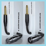 3.5mm To Mini XLR Female Stereo Audio Cable TRS To 3-pin Mini XLR TRS 1/4 to XLR