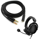 2 in1 für HyperX Cloud Core/Cloud II/Cloud Mix/Flight/Alpha 22cm Splitter Kabel