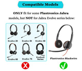 Ohrpolster für Jabra Plantronics Blackwire Yealink Callez wantek Arama AGPTEK