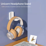 Kopfhörerhalter Ständer Halterung Kopfhörer Headset Halter Aufhänger Stand Weiß