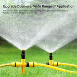 360 grad Automatische Sprinkler Einstellbare Spray Düsen für Garten Rasen