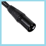 Y-Splitter Verlängerungsadapter 3-poliger XLR-Stecker auf Dual-Buchse kabel