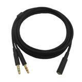 2 in1 für HyperX Cloud Core/Cloud II/Cloud Mix/Flight/Alpha 22cm Splitter Kabel