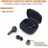 Ohrstöpsel für JBL Live Pro 2 TWS/Live Free 2/Tour Pro 2/Vibe Bud 3 Paar (S/M/L)