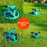 Sprinklerdüse 360 Grad Automatische rotierende Wassersprühdüse Gartenrasen