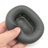 1 Paar Ersatz Ohrpolster für Apple AirPods Max Kopfhörer earpad Grau/Schwarz