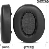 Ersatz Ohrpolster für Kopfhörer Sony WH-XB910 XB910N WHXB910N Schwarz 1 Paar