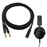 2 in1 für HyperX Cloud Core/Cloud II/Cloud Mix/Flight/Alpha 22cm Splitter Kabel
