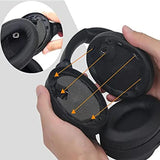Ersatz Ohrpolster für Kopfhörer Sony WH-1000XM4 Schwarz  Premium Qualität 1 Paar