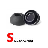 Earplugs for Apple AirPods PRO / PRO 2 attachments silicone size set XS-L black