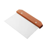 Stainless Steel Pasty Cutters Noodle Knife Cake Scraper with Scale Baking
