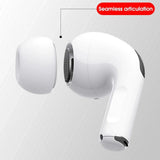Earplugs for Apple AirPods PRO / PRO 2 Tips Silicone Size Set XS-L White