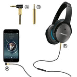Kopfhörer Kabel mit Mikrofon Ersatz Audiokabel für Bose 700 NC700