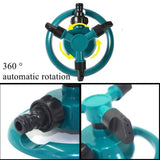 Sprinklerdüse 360 Grad Automatische rotierende Wassersprühdüse Gartenrasen