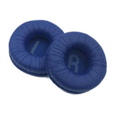 1 Paar Ersatz Ohrpolster für Kopfhörer JBL T500BT T450BT TUNE600BTNC JR300 Blau