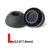 Earplugs for Apple AirPods PRO / PRO 2 attachments silicone size set XS-L black