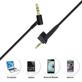 1.5M Kabel mit Mikrofon Ersatz Audiokabel für Bose AE2 AE2i AE2w Kopfhörer