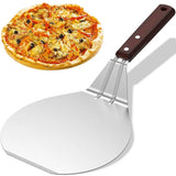 Pizza Shovel Cake Lifter 6.5/10/12 inch Metal Non-Stick Tray for Homemade Baking