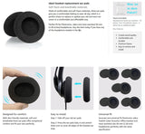 Ohrpolster für Jabra Plantronics Blackwire Yealink Callez wantek Arama AGPTEK