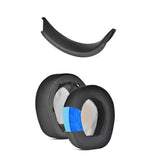 1 Paar Ohrpolster für JBL Quantum Q600/610/Q800/Q810 Wireless Schwarz Kopdband