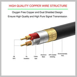 XLR Cable Audio Line 3Pin XLR Male to Female Microphone Extension Cable