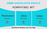 Ohrpolster für Jabra Plantronics Blackwire Yealink Callez wantek Arama AGPTEK