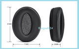 Ohrpolster kompatibel mit Sennheiser HD 450BT, HD 4.50BT, HD 4.50BTNC (Schwarz)