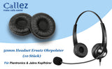 1 Paar Ersatz-Ohrpolster für Plantronics-Headsets, HW251N HW510  50 mm