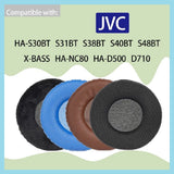 Ersatz Ohrpolster für JVC HA-S30BT, S31BT, S38BT, S40BT, S48BT Kopfhörer Paar