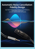 3,5 mm Kabel XLR-Buchse auf AUX für Computer, Telefon, Lautsprecher, Verstärker