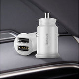 Auto KFZ Mini Dual 2-port USB universal Car Charger schnellladen Iphone samsung