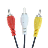 1.8M 6FT AV TV RCA Video Cord Cable for SNES Game Cube for Nintend N64/64 Game C