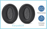 Ohrpolster kompatibel mit Sennheiser HD 450BT, HD 4.50BT, HD 4.50BTNC (Schwarz)