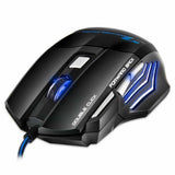 Gaming Maus 7 Knopf 5500 DPI LED Optische USB Computer Maus Gamer Mäuse X7