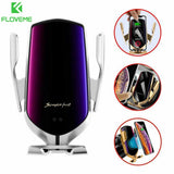 Clamping Wireless Charger Auto KFZ Handyhalterung Infrarotsensor Stand 10W