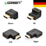 Top Brand HDMI Adaptador 90 270 Degradado Angular Ángulo Conector