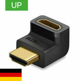 Top Brand HDMI Adaptador 90 270 Degradado Angular Ángulo Conector