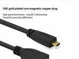 Fsu HDMI Male To HDMI Micro Typed Adapter Cable Convertor 1080P 15cm Cable