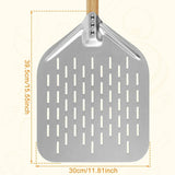 Pizza Shovel Cake Lifter 6.5/10/12 inch Metal Non-Stick Tray for Homemade Baking