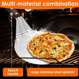 Pizza Shovel Cake Lifter 6.5/10/12 inch Metal Non-Stick Tray for Homemade Baking